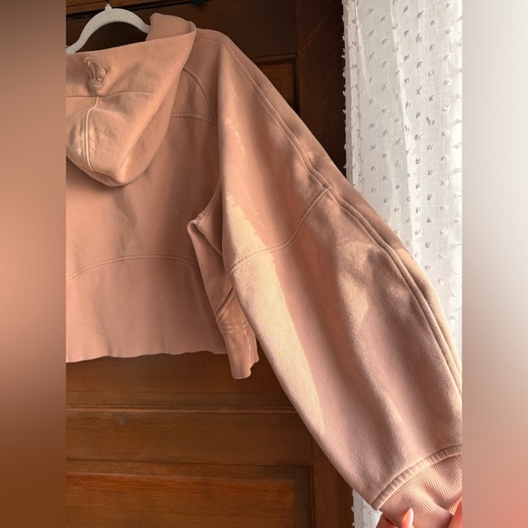 Lululemon Scuba Oversized Half-Zip Hoodie in Pink Clay - Picture 9 of 9